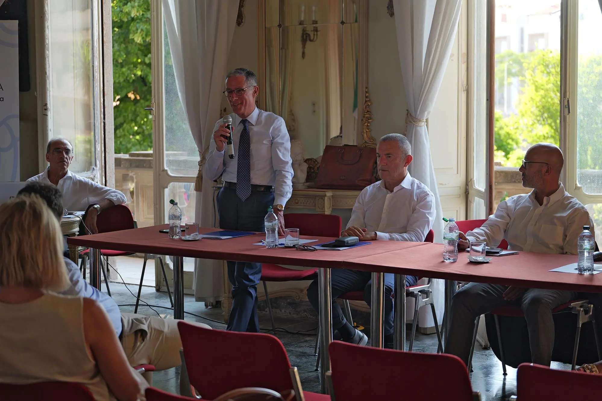 La relazione del presidente Achille Carlini