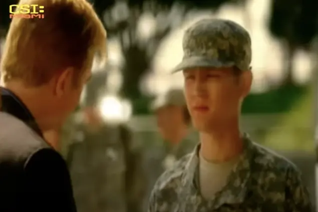 Evan Ellingson in Csi Miami (frame YouTube)