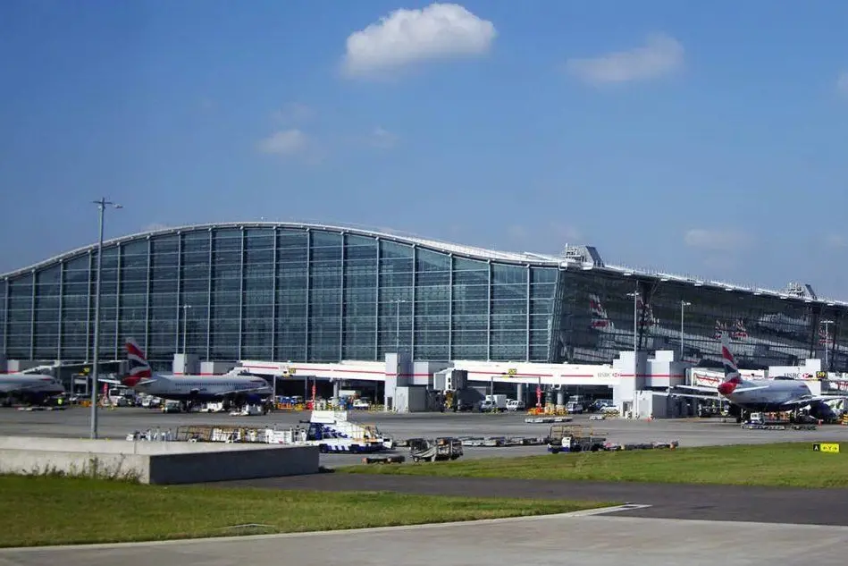 L'aeroporto di Londra-Heathrow (foto Wikipedia)