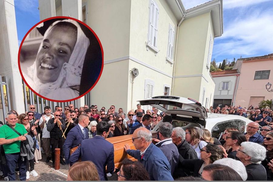 Sarroch, per l'ultimo saluto a Elena si ferma anche la festa di Sant'Efisio
