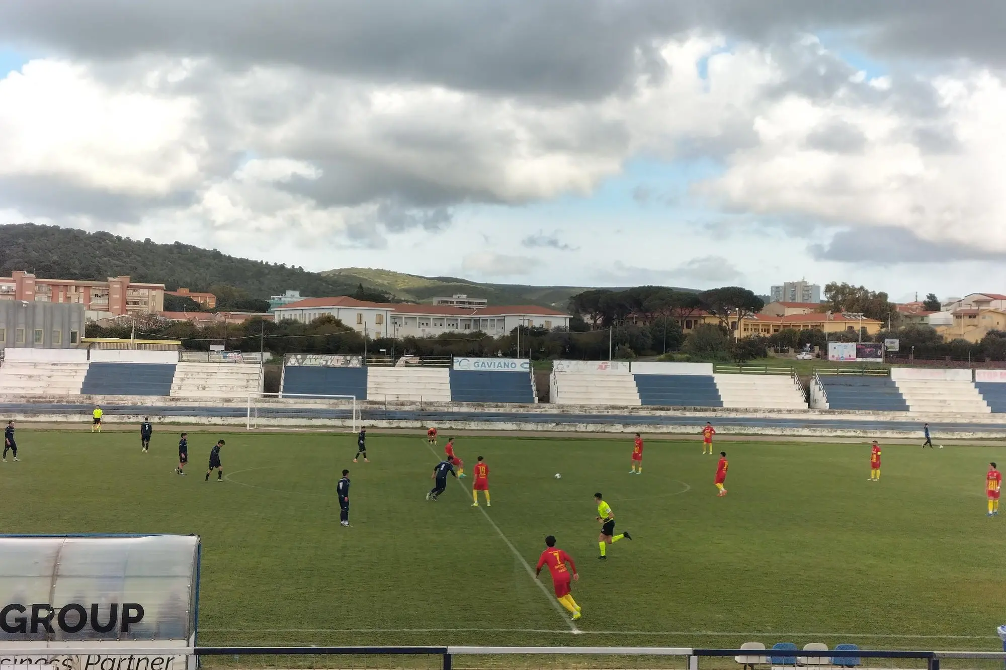 La gara fra Carbonia e Calangianus. ( foto Scano)