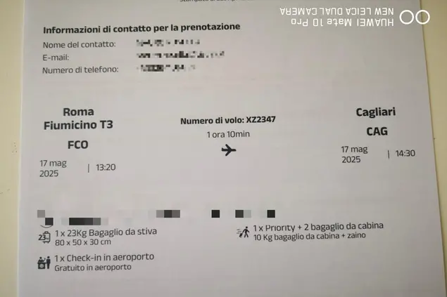Prenotazione volo Aeroitalia Mauro Rosella