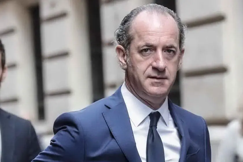 Il governatore del Veneto Luca Zaia (Archivio L'Unione Sarda)
