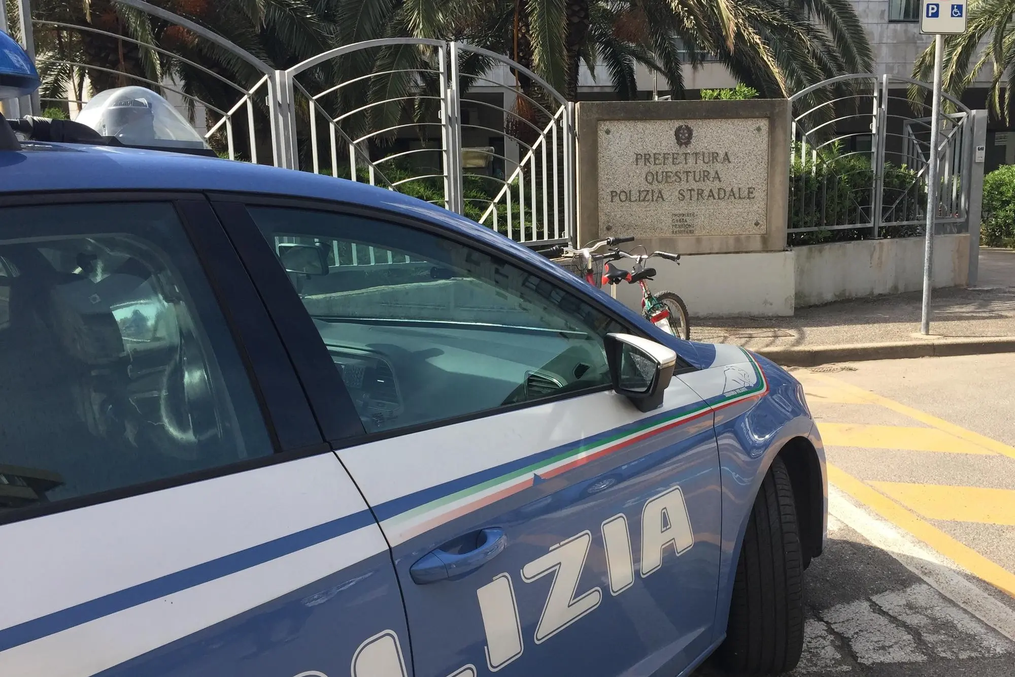 Polizia a Oristano