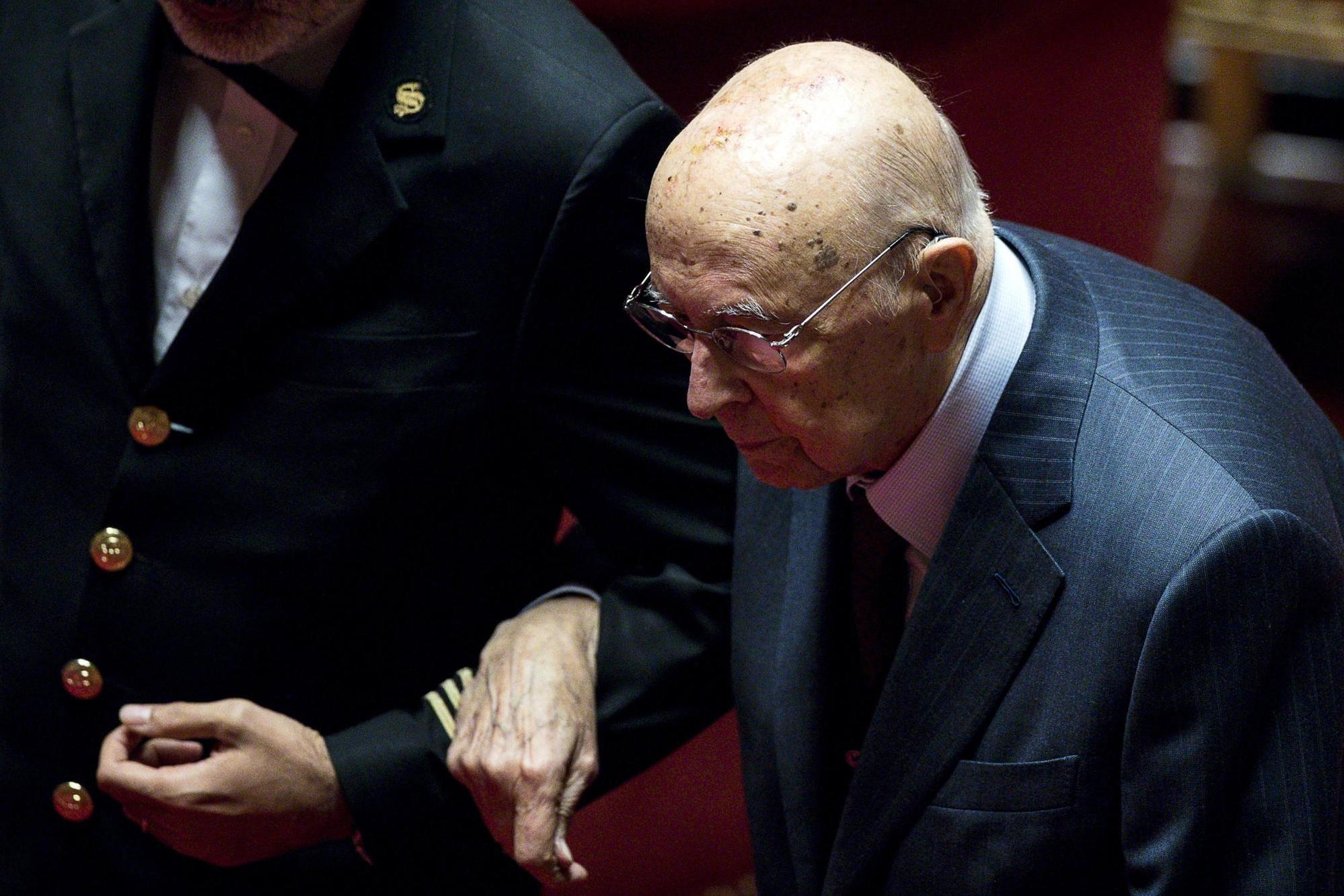 Giorgio Napolitano (Ansa)