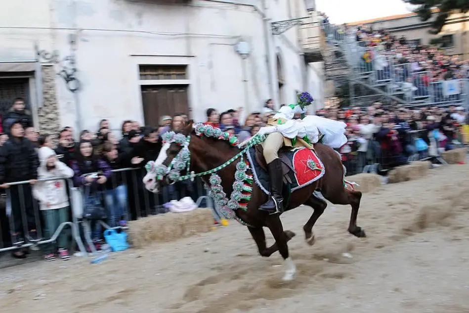Una immagine della Sartigliedda - Foto Chergia