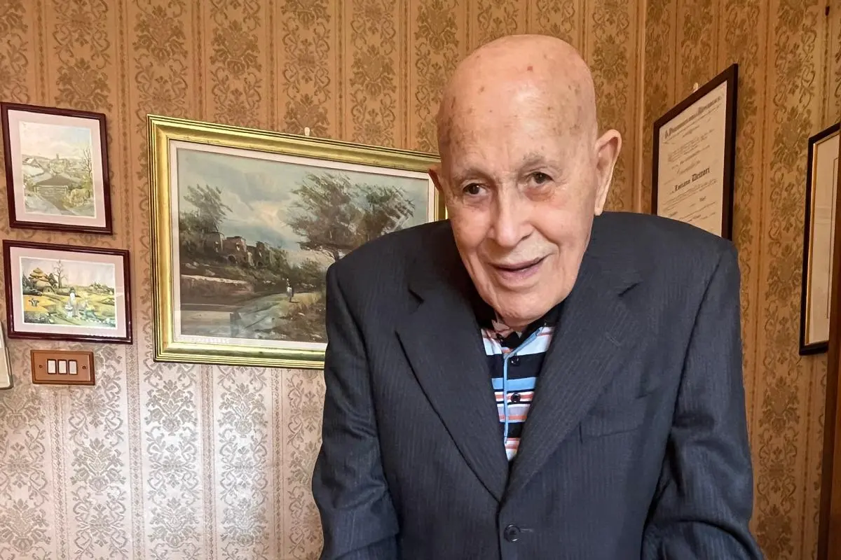 Luciano Dettori, 103 anni