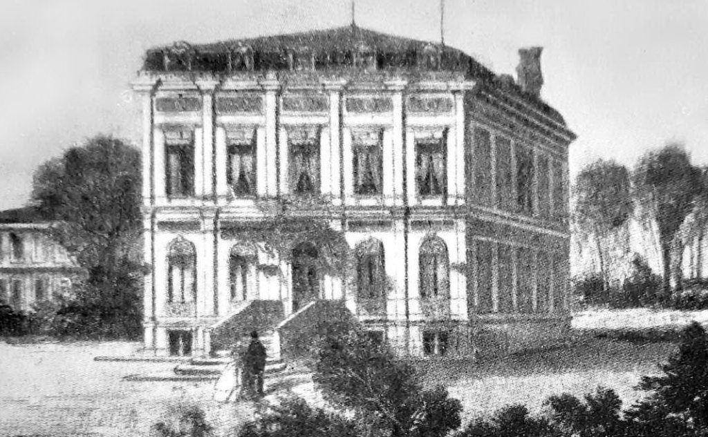 La villa di Passy, dove morì, nel 1868
