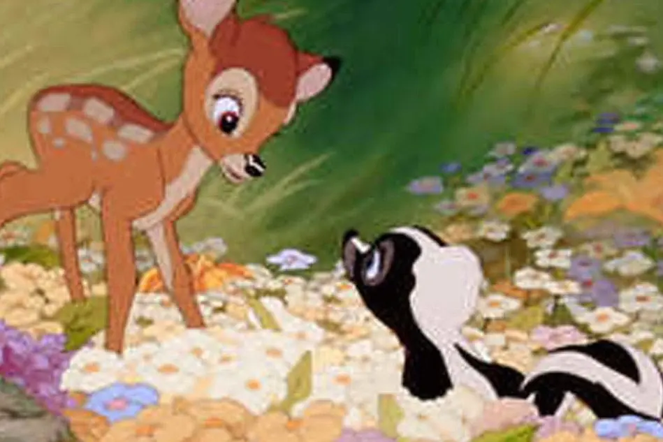 Una scena di Bambi (Ansa)