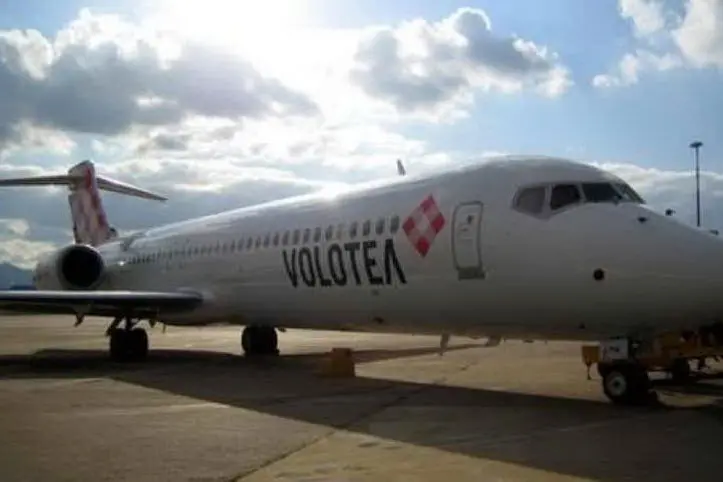Un aereo della compagnia Volotea