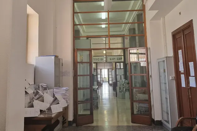 Il tribunale di Sassari (foto Floris)