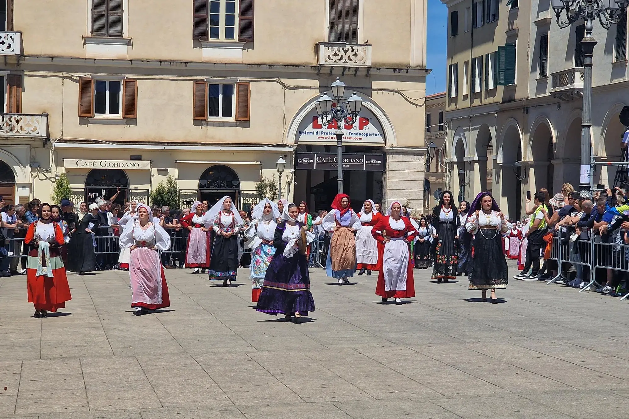 Un'immagine della Cavalcata Sarda degli anni scorsi