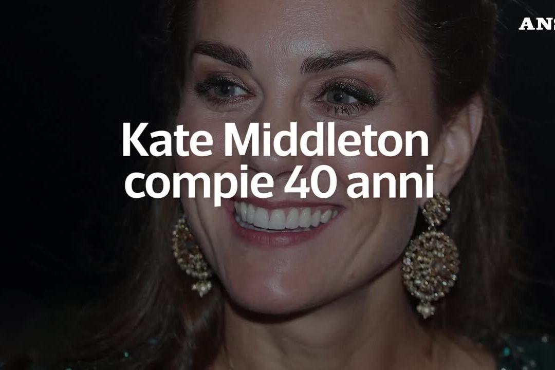 Regno Unito, Kate Middleton compie 40 anni