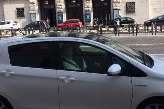Il Papa oggi per le strade di Roma