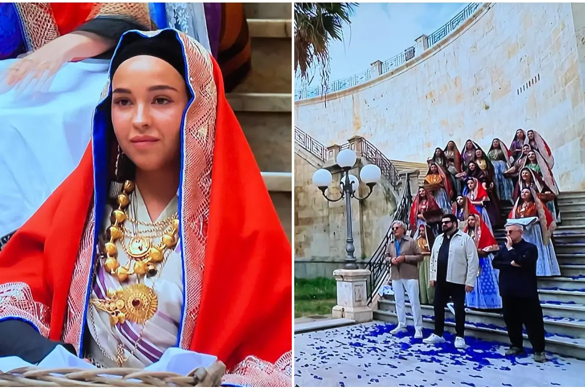 Gaia Costa a Masterchef (frame Sky)