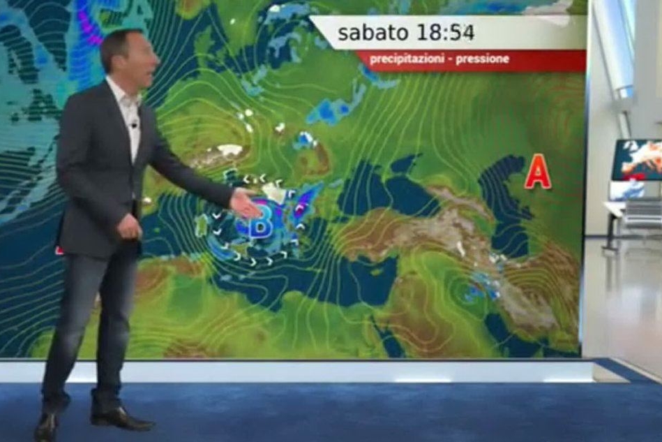 Precipitazioni in Sardegna e calo delle temperature