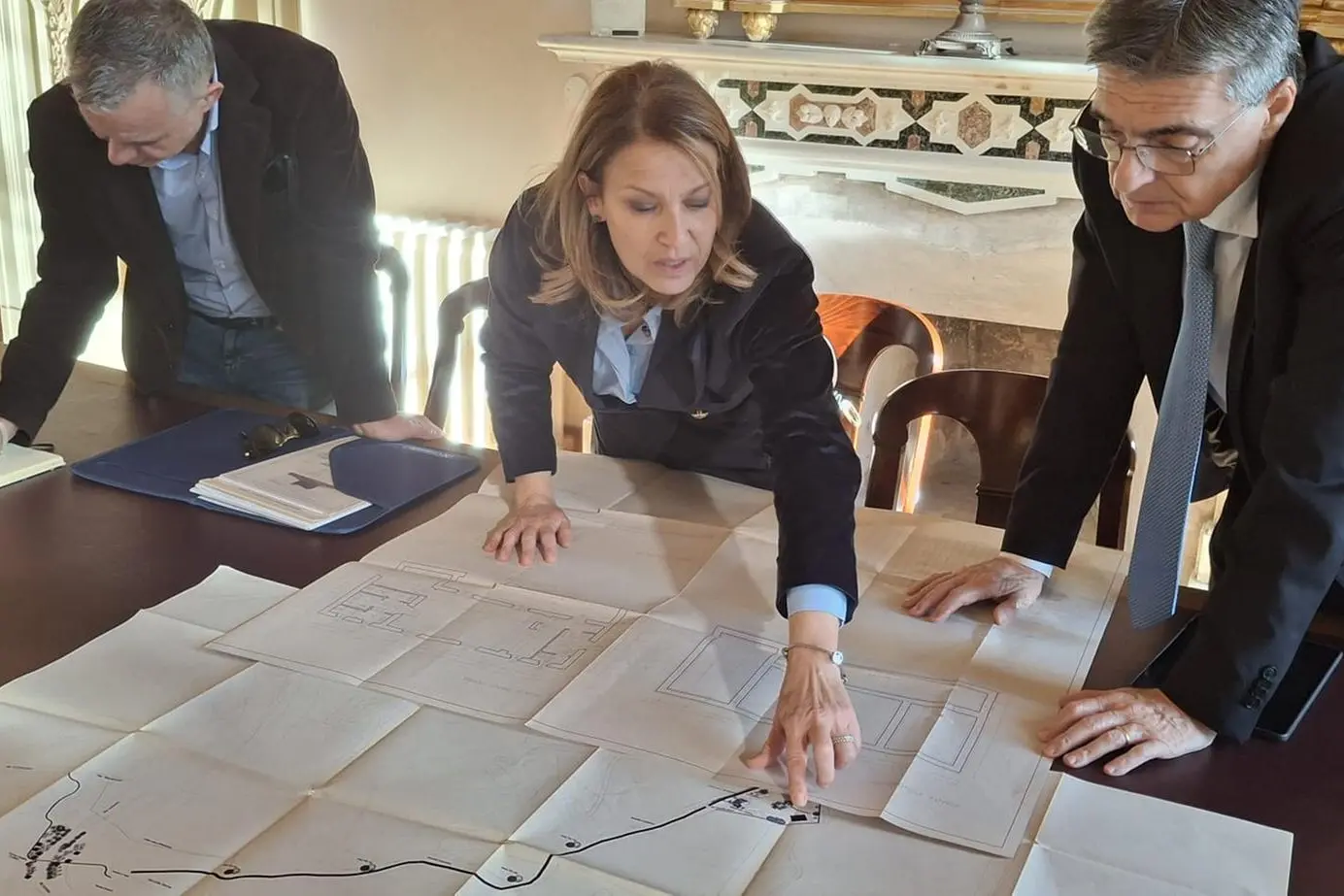 Un momento dell'incontro in Città Metropolitana