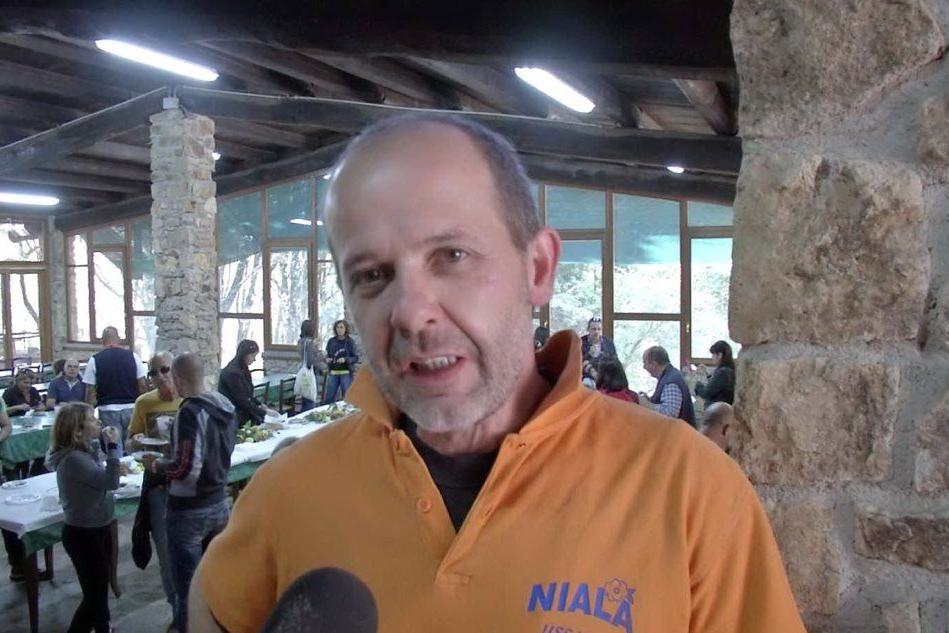 Marco Dessì, gestore del punto di ristoro Niala
