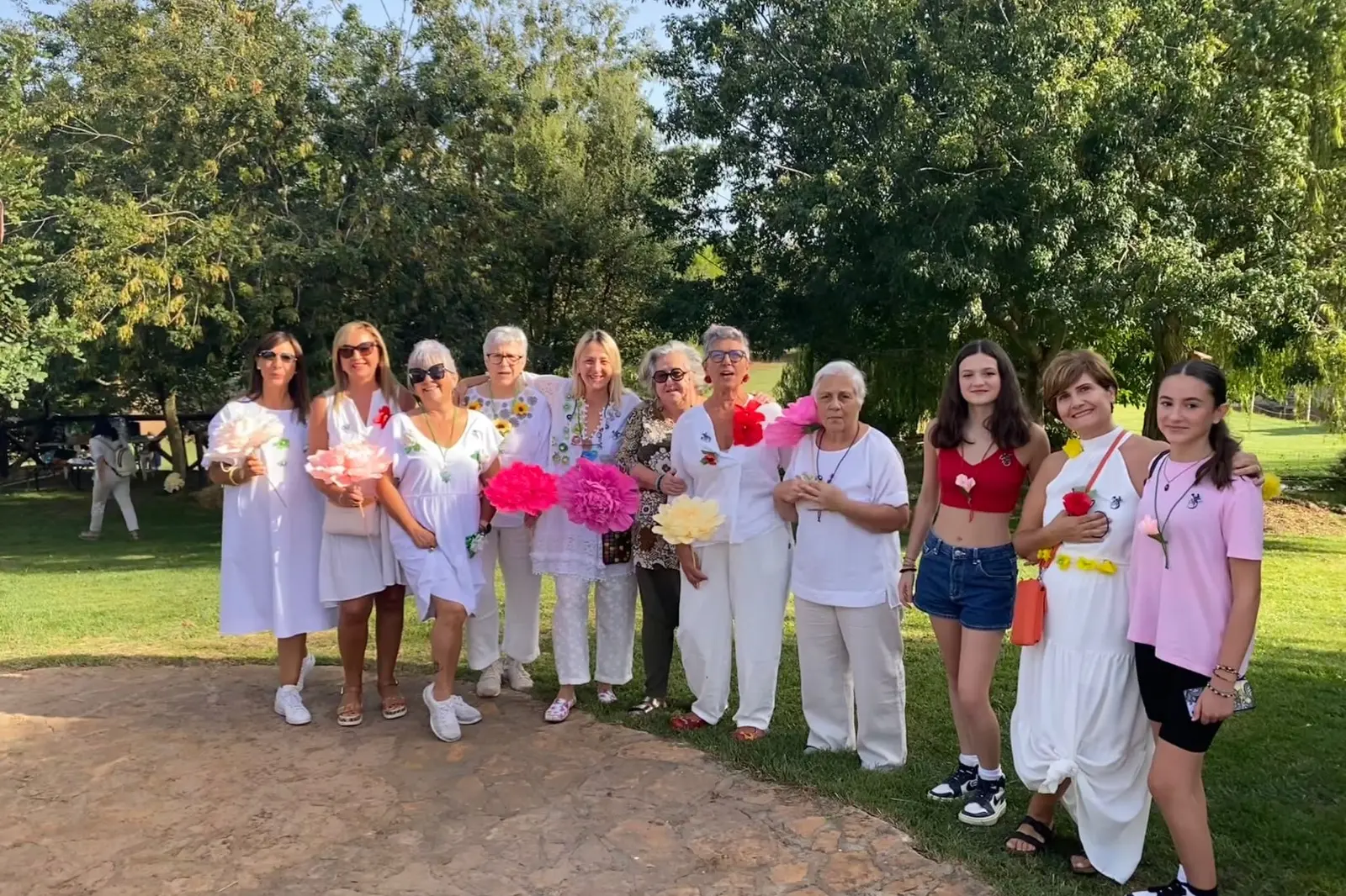 Il gruppo delle Dragonesse di Sassari