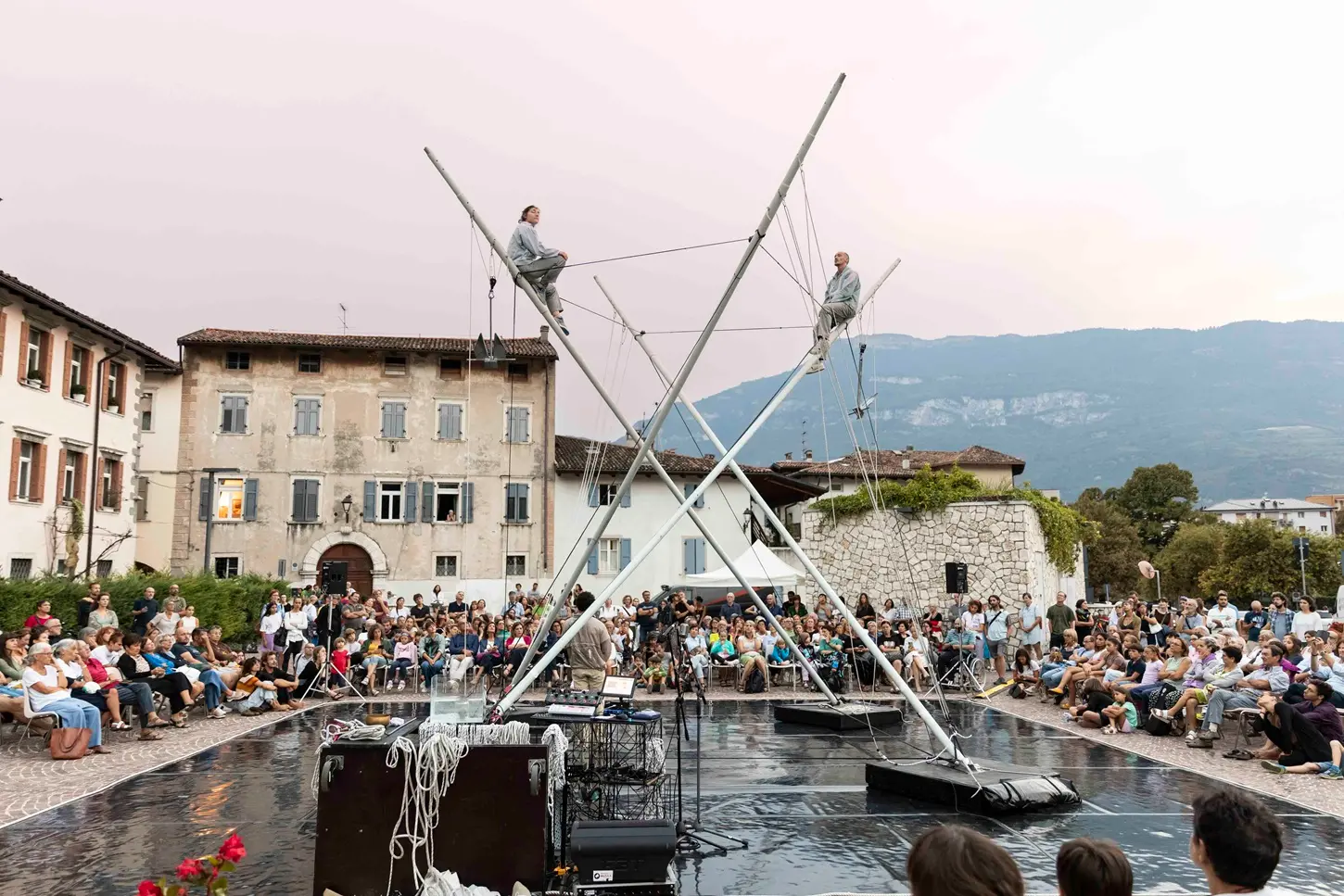 Una coreografia di "Fortuna"