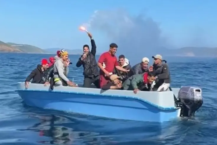 I festeggiamenti dei migranti