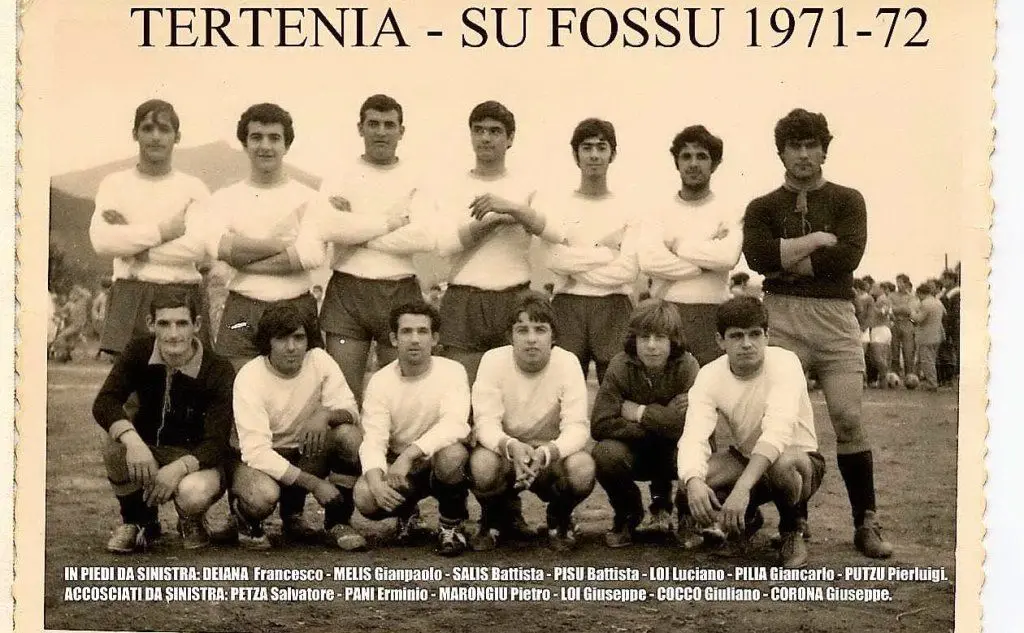 Il Tertenia edizione 1970-71 (foto Ogliastra calcio)