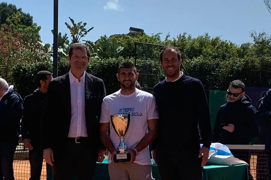 La premiazione di Luca Arca (foto Antonio Burruni)