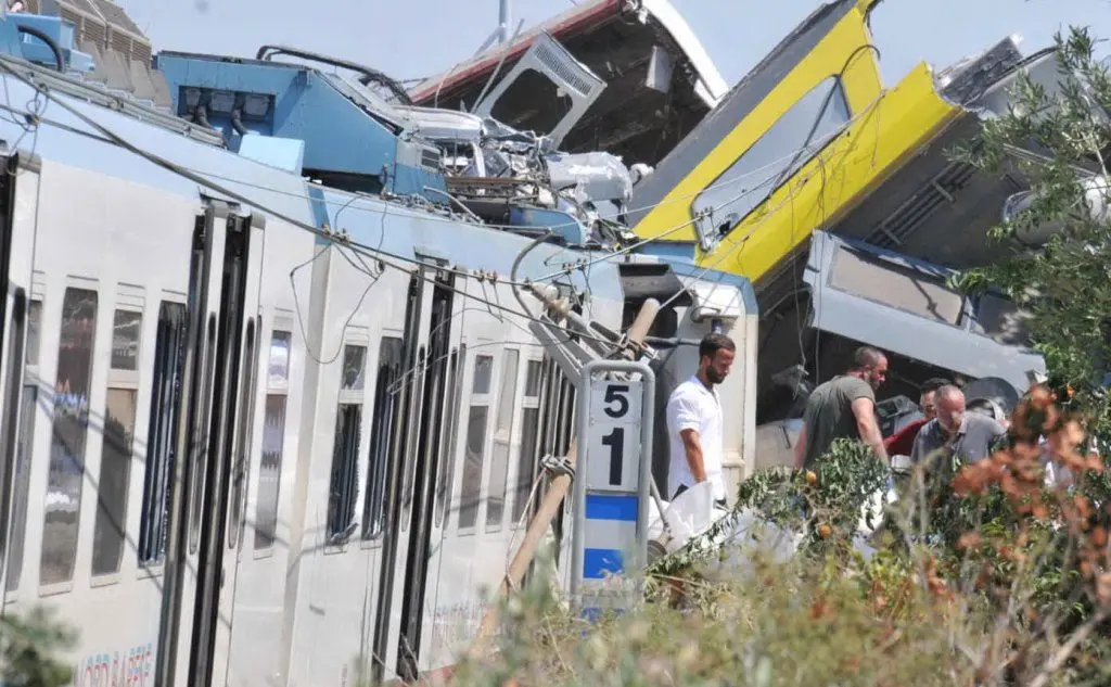 #AccaddeOggi: 12 luglio 2016, in Puglia scontro tra treni sul binario unico