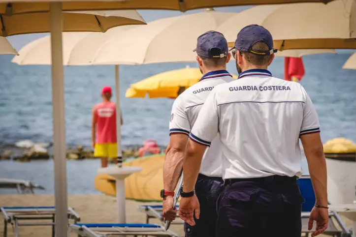L'intervento della Guardia costiera di Porto Torres