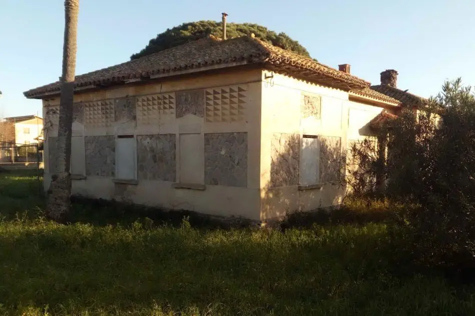 L'antica casa del medico di Arborea (foto L'Unione Sarda/Pinna)