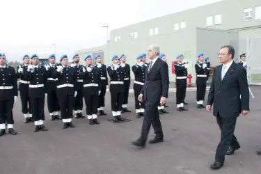 Un momento dell'inaugurazione del carcere di Massama (foto - Alessandra Chergia)