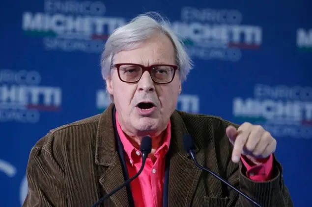 Vittorio Sgarbi (Ansa - Frustaci)