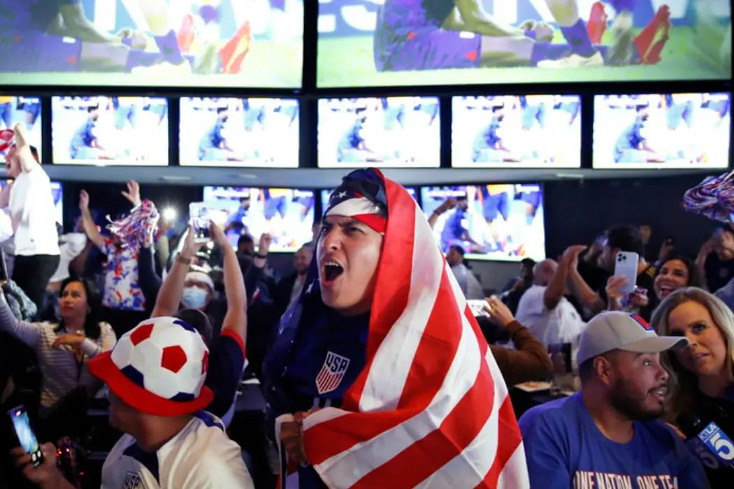 Tifosi della Nazionale Usa (Ansa)