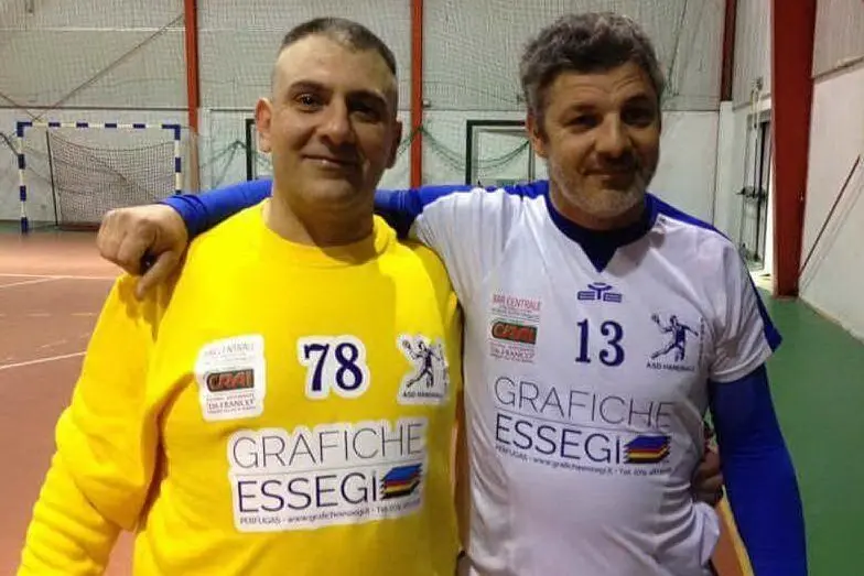 Fabrizio Porcu e Giuseppe Gurrieri del Perfugas