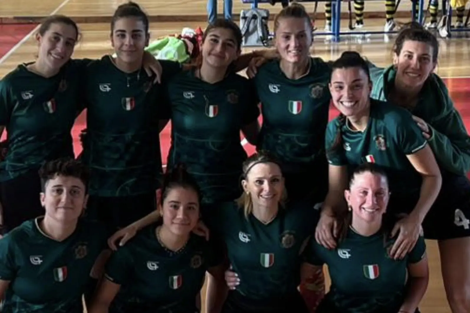 Foto dell'Amsicora dopo il concentramento di Brà (Foto concessa dalla S.G. Amsicora)