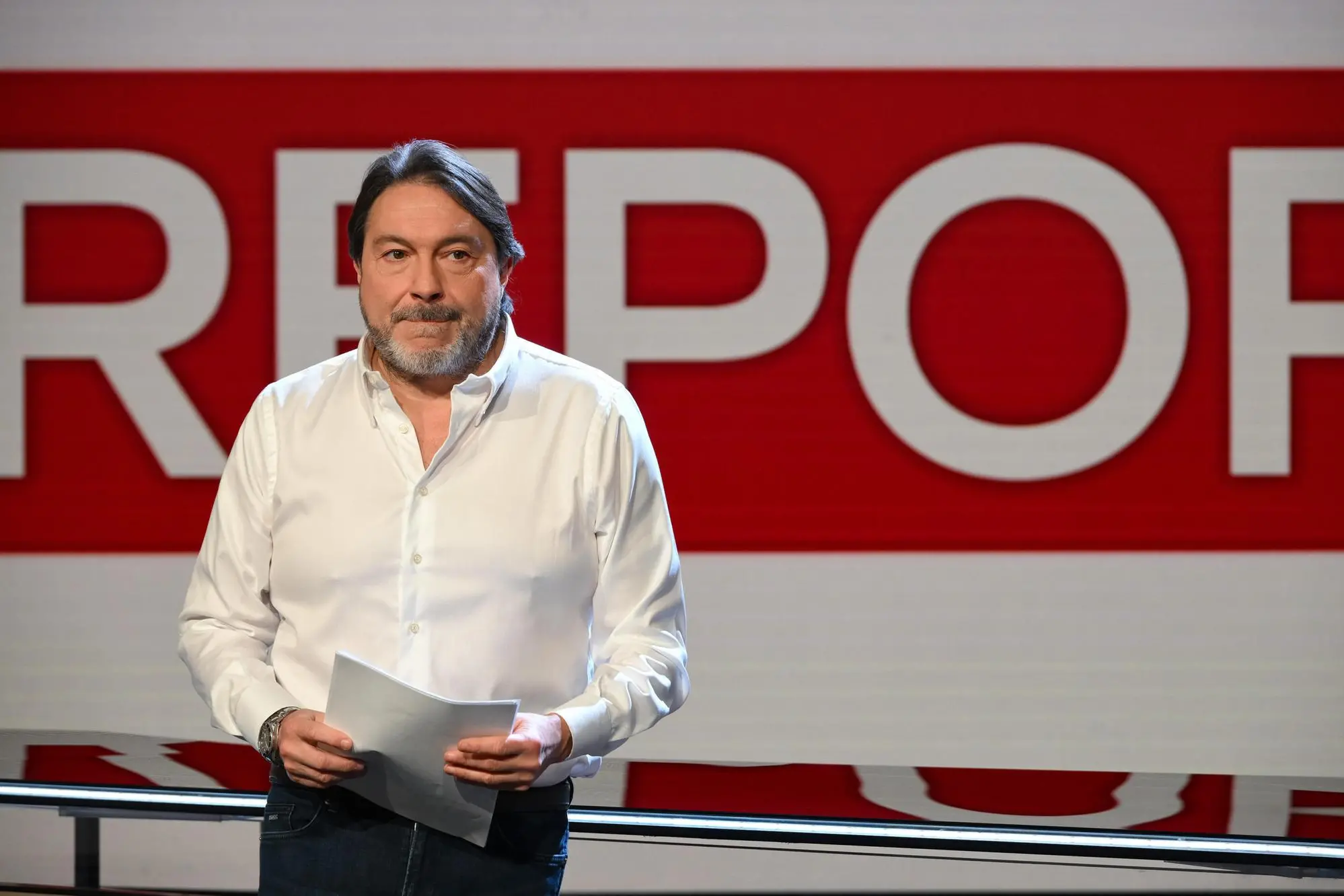 Il conduttore di Report Sigfrido Ranucci (Ansa - Alessandro Di Meo)