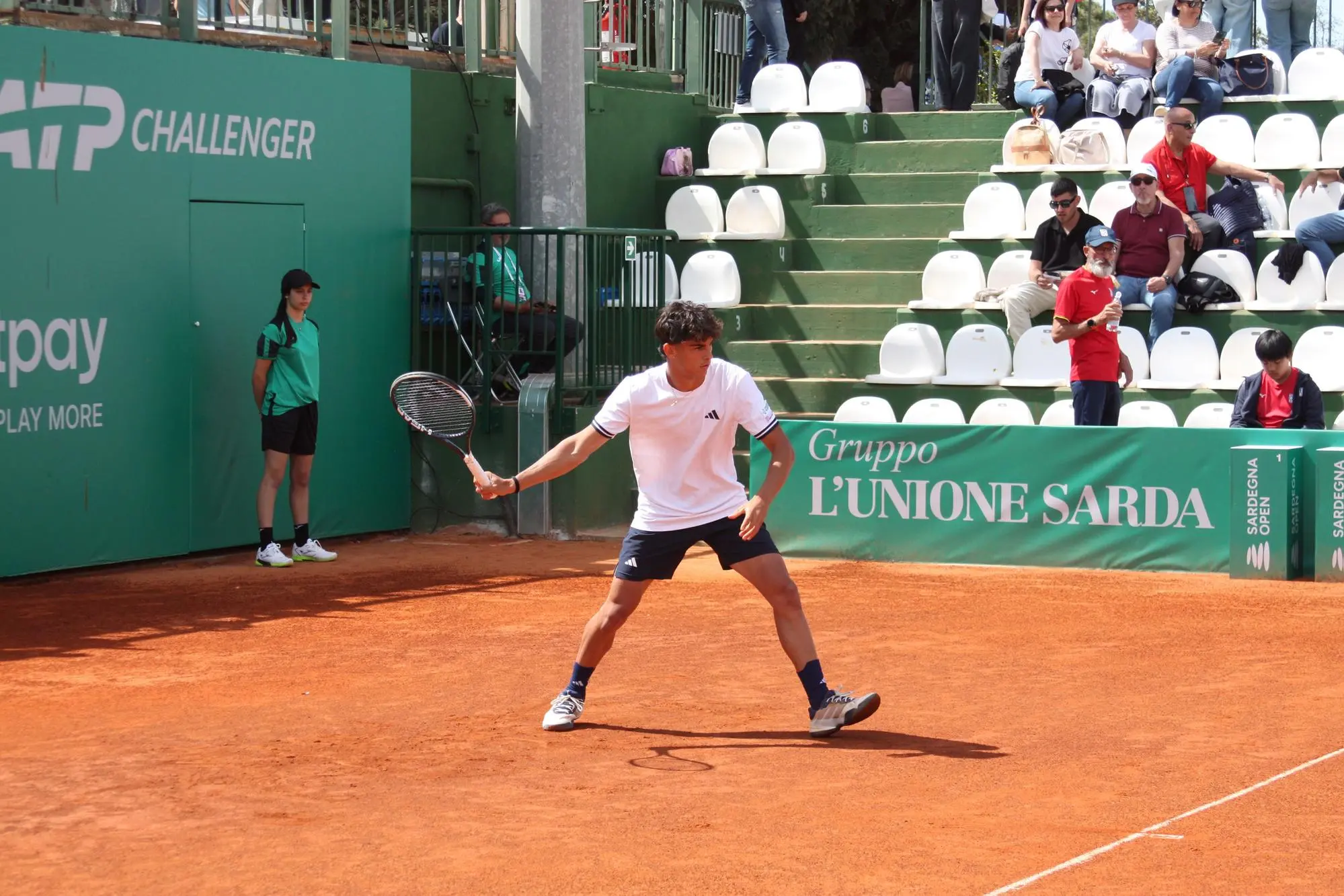 Tennis, stop in semifinale a Losanna per Lorenzo Carboni Lorenzo Carboni (foto Antonio Burruni)