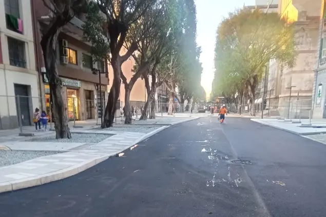 Il cantiere di viale Trieste