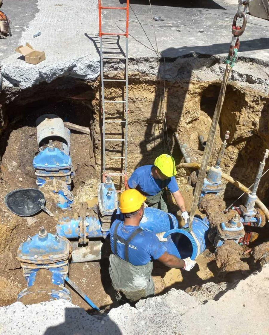 Nuova rete idrica, a Marceddì acqua potabile in tutte le case