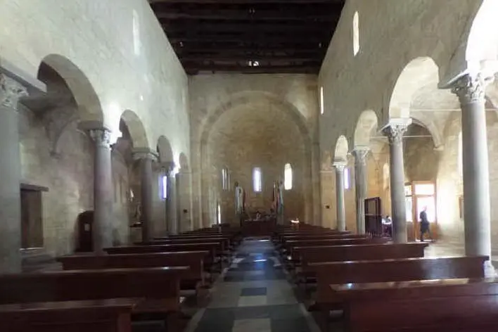 La basilica di San Gavino (L'Unione Sarda - Pala)
