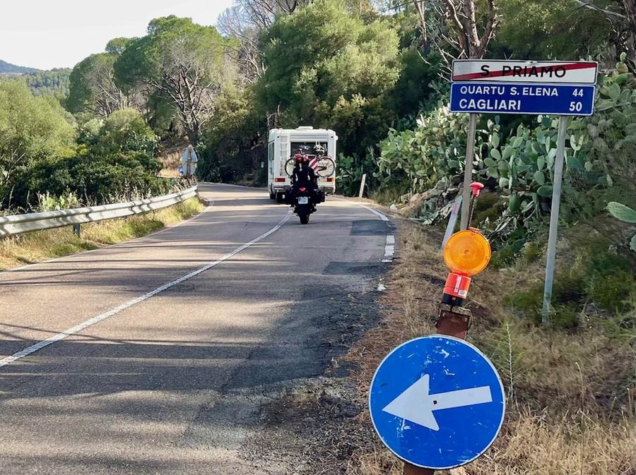 Via gli alberi pericolanti  sulla vecchia Orientale