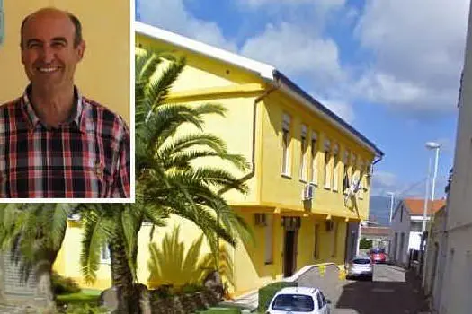 Nel riquadro, Ignazio Piras, sindaco di Dualchi