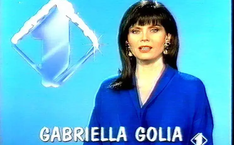 Gabriella Golia (frame da un annuncio in tv)