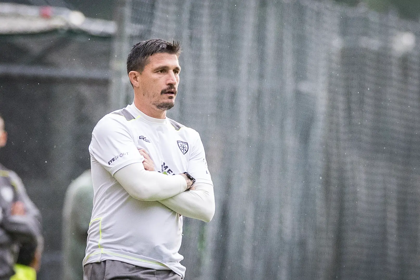 Fabio Pisacane, allenatore del Cagliari (foto Valerio Spano)