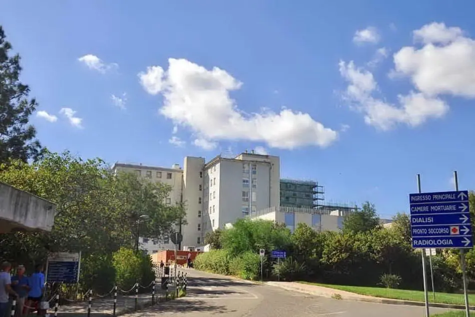 L'ospedale San Martino di Oristano (Archivio L'Unione Sarda)