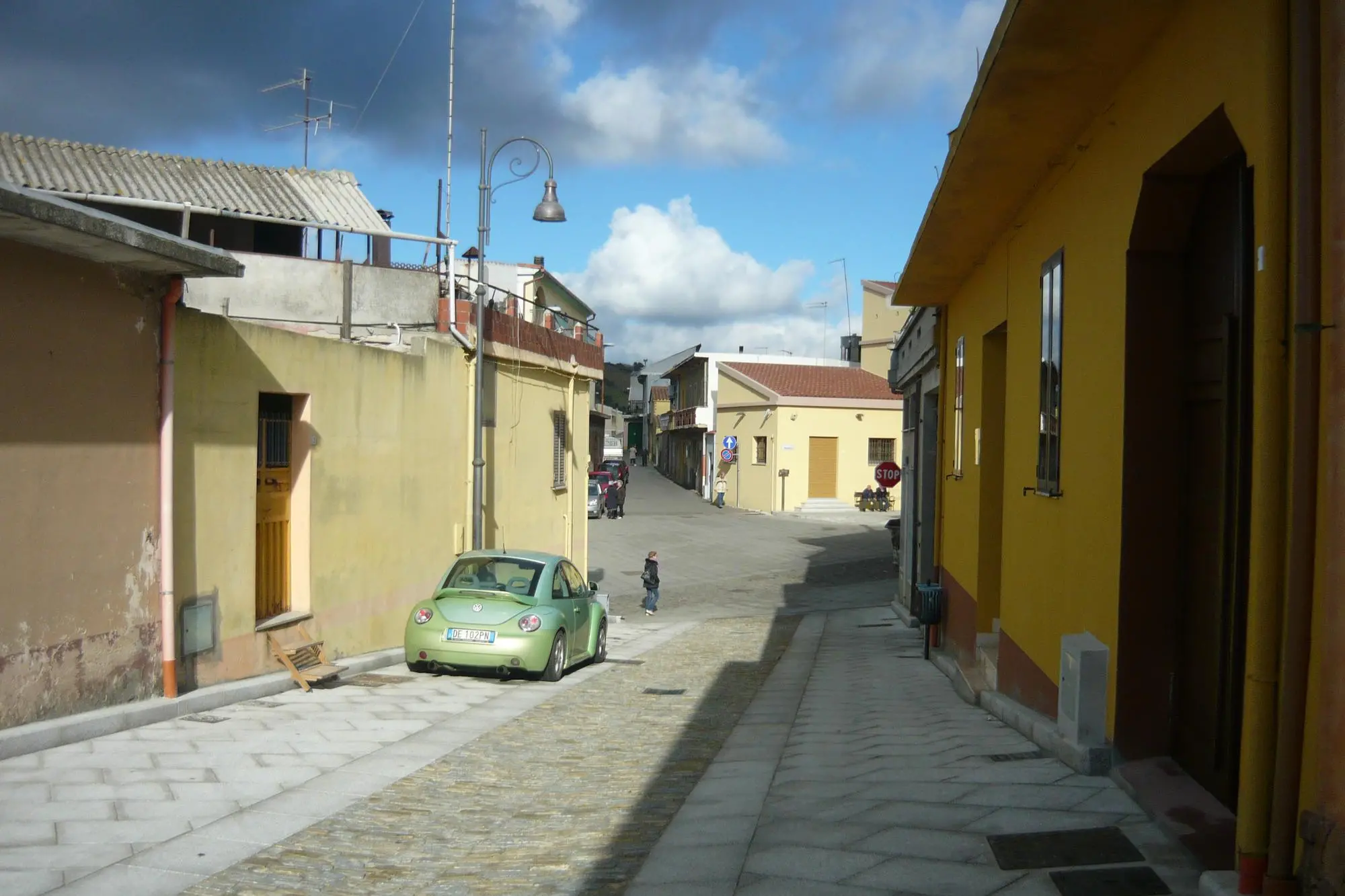 Il centro abitato di Burcei (Archivio)