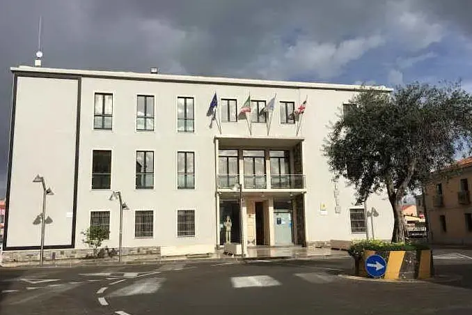 Il municipio di Cabras