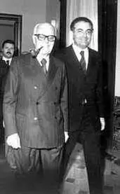 Piersanti con l'allora Presidente della Repubblica Sandro Pertini