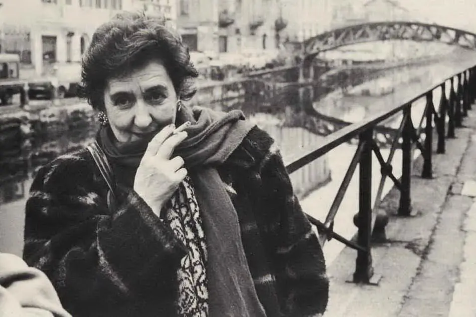 Alda Merini (Archivio L'Unione Sarda)