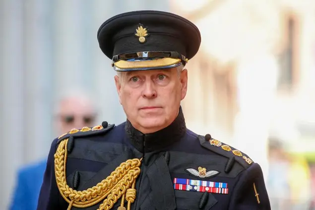 Il principe Andrea (Ansa)